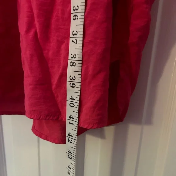 REPOST: H&M Hot Pink Oversized Shirtdress - Picture 4 of 6